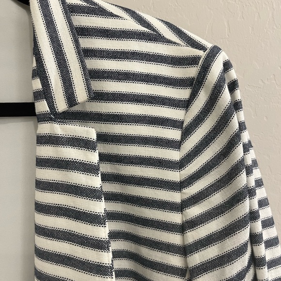 Nine West cotton striped jacket - Picture 2 of 7